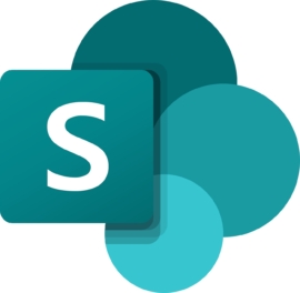 The SharePoint logo.